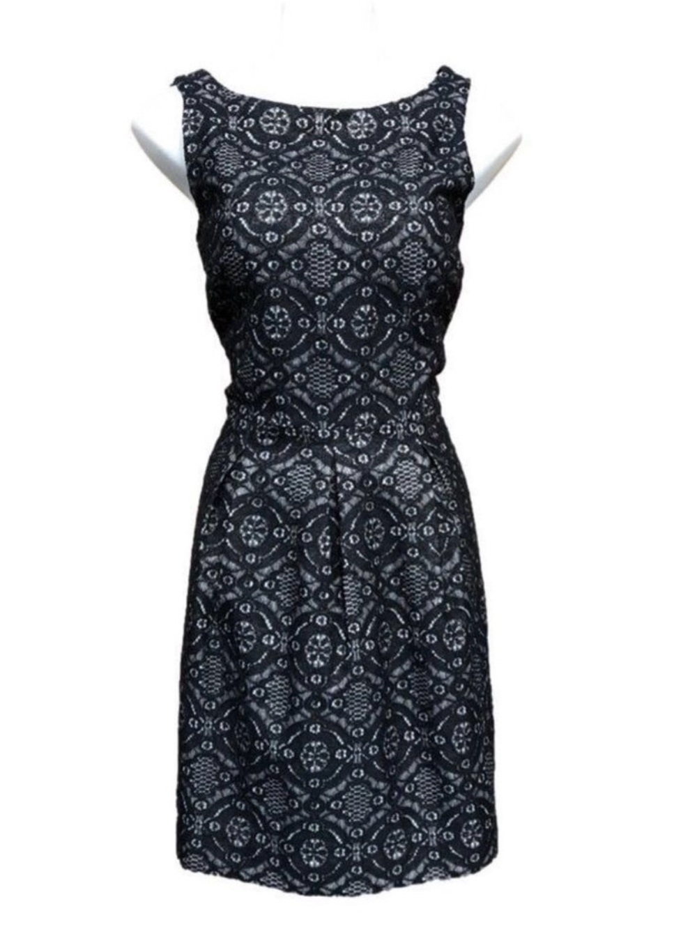Banana Republic black lace sleeveless dress NEW Size 6